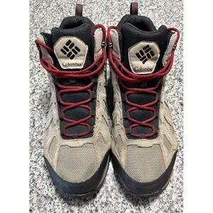 Columbia Peakfreak Venture Hiking Boots Mens 15 Tan Black Good Waterproof